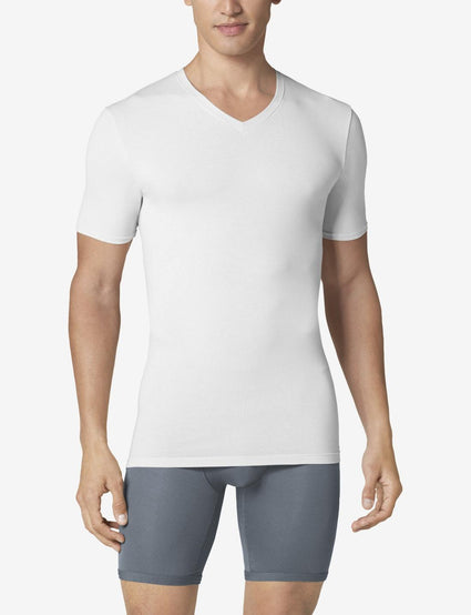 Second Skin High V-Neck Stay-Tucked Undershirt 2.0