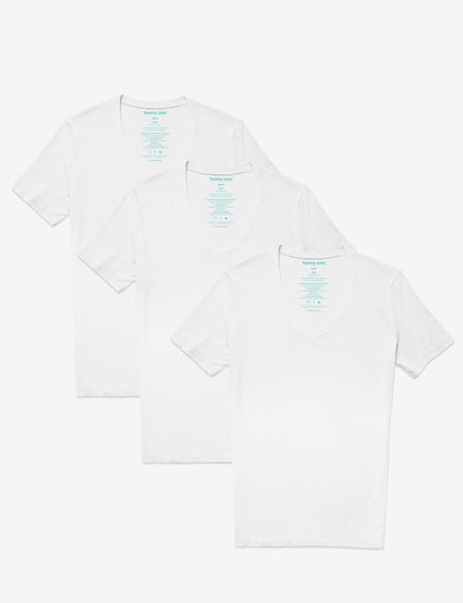 Second Skin Deep V-Neck Undershirt 2.0 3 Pack