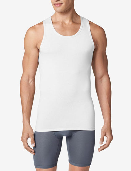 Cool Cotton Tank Stay-Tucked Undershirt