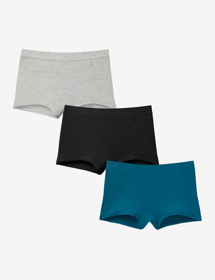 Women's Cool Cotton Boyshort Spring Pack