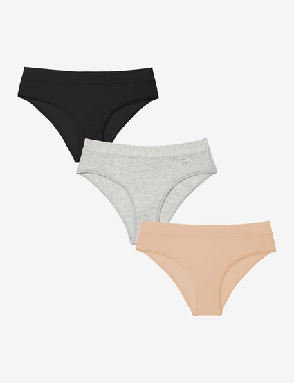 Women's Cool Cotton Cheeky 3 Pack