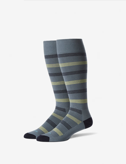 Warwick Stripe Stay-Up Dress Sock