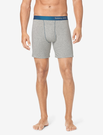 Cool Cotton Contrast Stitch Relaxed Fit Boxer