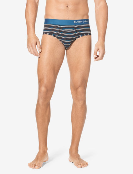Cool Cotton Stripe Brief 2.0
