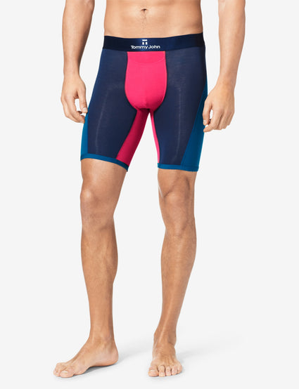 Second Skin Dark Titanium Colorblock Boxer Brief