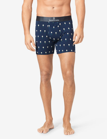 Second Skin Golf Print Relaxed Fit Boxer