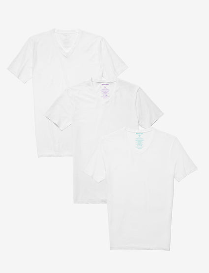 Men's High V-Neck Undershirt Sampler