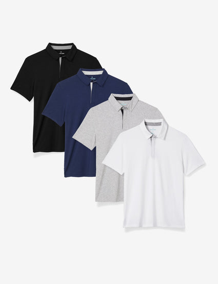 Men's Second Skin Polo Pack