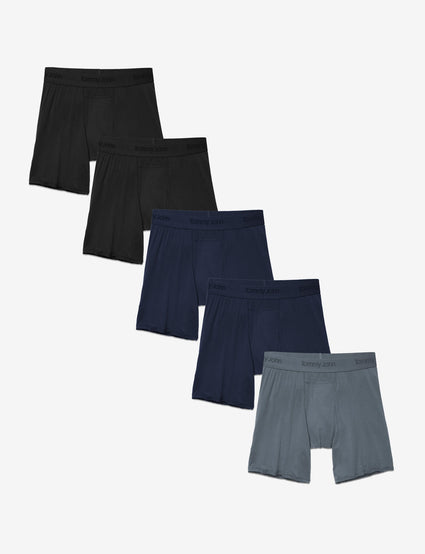 Second Skin Relaxed Fit Boxer 5 Pack