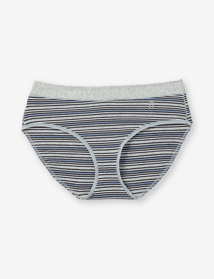 Cool Cotton Stripe Brief