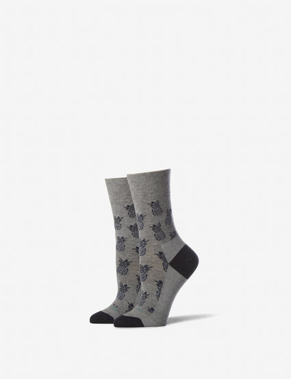 Women's Pineapple Stay Up Dress Sock