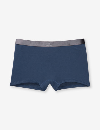 Second Skin Dark Titanium Boyshort