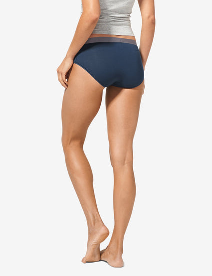 Women's Second Skin Dark Titanium Brief