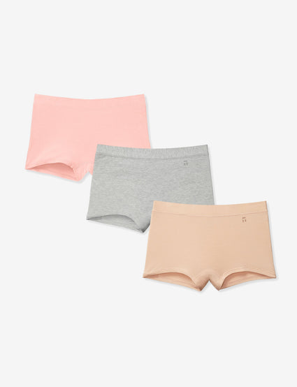 Women's Cool Cotton Boyshort Summer Pack
