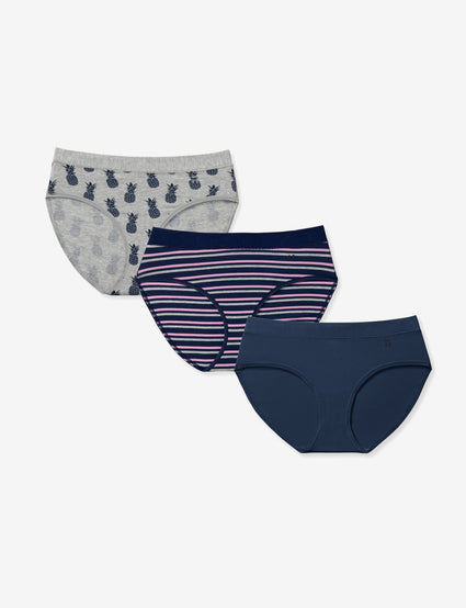 Women's Cool Cotton Brief Summer Pack